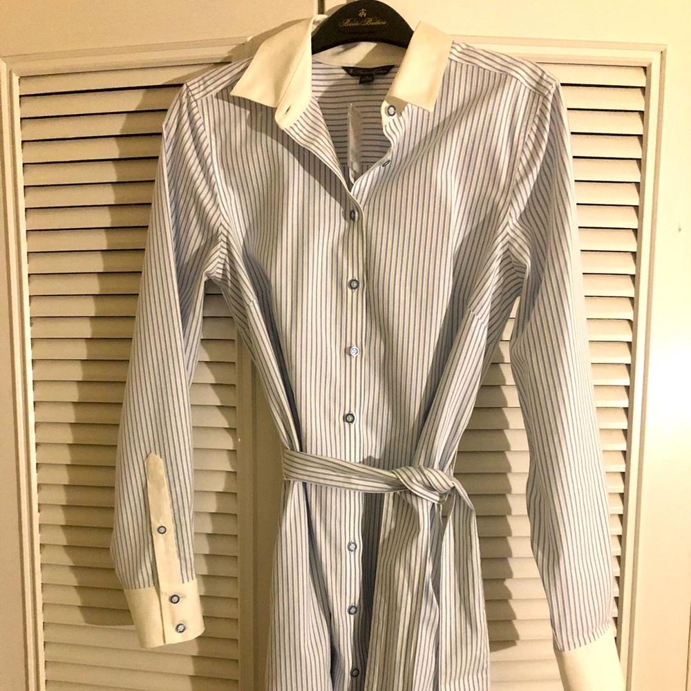 NWT Brooks Brothers shirt dress.